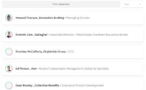 Brella - Delegates - step 3 - speaker list
